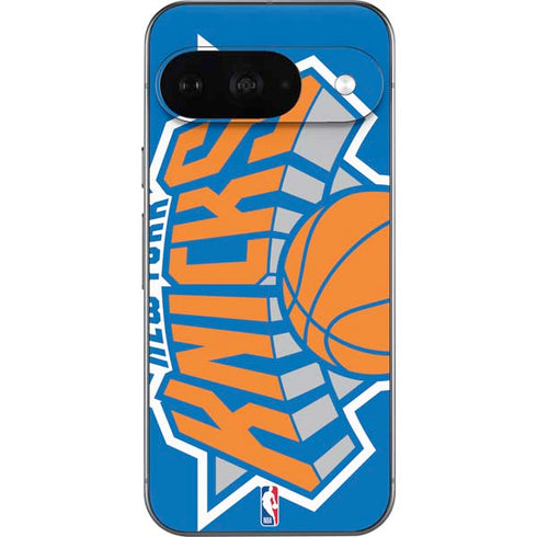 NBA New York Knicks Large Logo Google Pixel 9 Skin